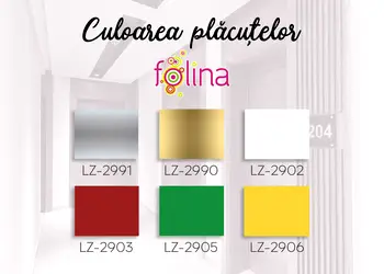 placuta personalizata doua straturi print uv pentru scoli birouri spatii comerciale s00