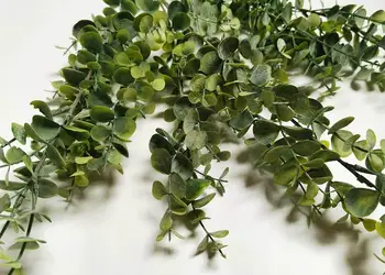 planta artificiala eucalipt verde pudrat 60 cm 3 bucati