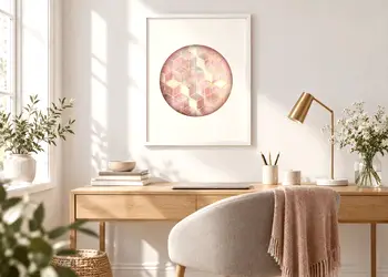 poster perete arta geometrica