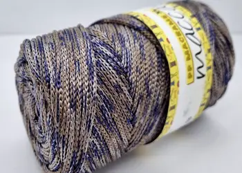 pp macrame bej albastru