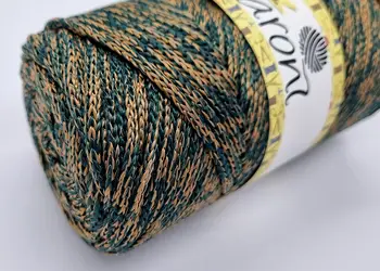 pp macrame melanj verde si bej