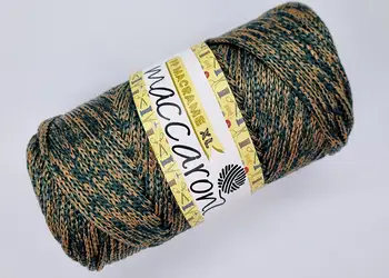 pp macrame melanj verde si bej