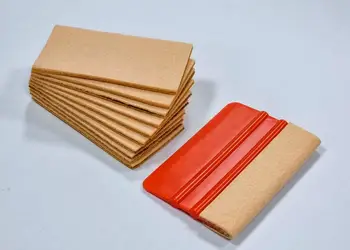 racleta aplicare autocolant cu 10 rezerve pasla autoadeziva