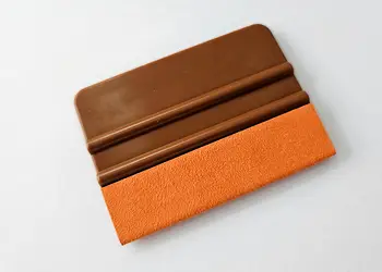 racleta din piele intoarsa pentru aplicare folie autocolant 1