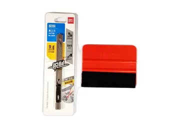 racleta si cutter accesorii aplicare folie si autocolant