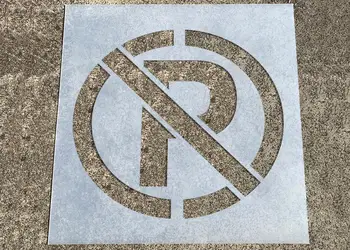 sablon semnalizare parcarea interzisa pentru parcari cai de acces rampe intrari s0