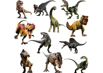 set 11 stickere dinozauri