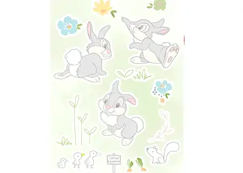 set 13 stickere iepurasul bocanila in gradina