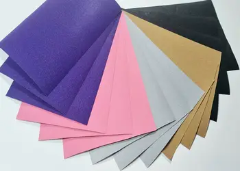 set 15 coli autocolant a4 glitter culori diferite