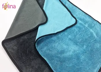 set 2 lavete microfibra pentru uscare 60 40 cm