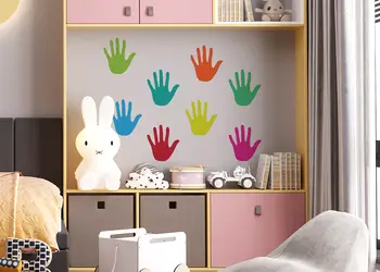 set 20 stickere palme colorate 1