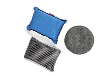 set 3 bureti pentru detailing auto