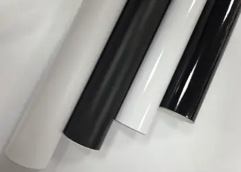 autocolant cutter plotter negru si alb