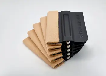 set 5 raclete magnetice pentru colantare auto rmg7 negru roz somon s00