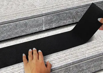 set 6 benzi antideparante pentru scari si podele granulatie grosiera roller 15x60 s00