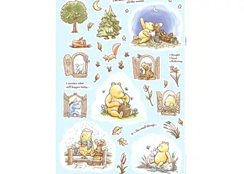 set 61 stickere winnie the pooh adventures
