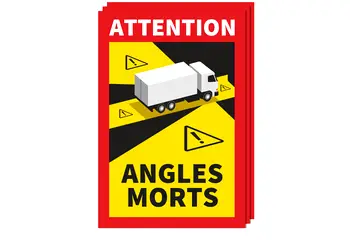 set autocolante obligatorii avertizare unghi mort franta siguranta s00