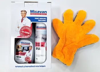set din manusa de microfibra si pachet odorizanti profesionali 1
