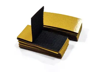 set dreptunghiuri velcro arici cu adeziv banda scai si puf pentru cusut 10 bucati s00