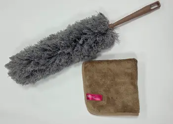 laveta microfibra si pamatuf pentru stergerea prafului