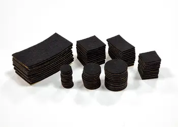 set protectie pasla autoadeziva neagra
