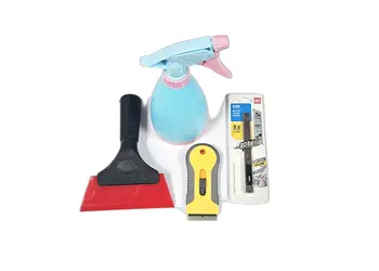set racleta razuitor cutter pulverizator necesar pentru aplicare folie geam