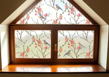 simulare autocolant print pasari color uv 1