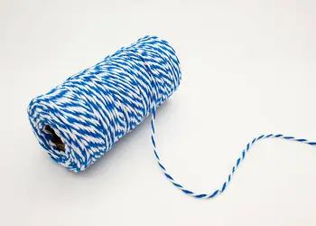 snur alb albastru