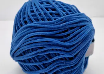 snur catifelat albastru