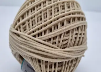 snur catifelat maccaroni suede crem