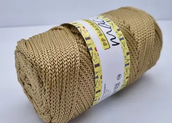 snur macrame bej nisipiu