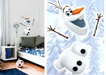 sticker Frozen Olaf
