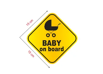 sticker auto baby on board smn200 2