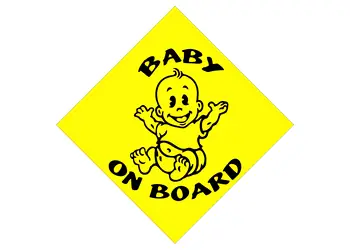 sticker baby on board baietel