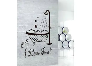 sticker cabina dus folina bubble time 60 70 cm