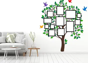 sticker copac cu rame foto