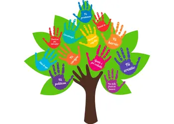 sticker copacul clasei 1