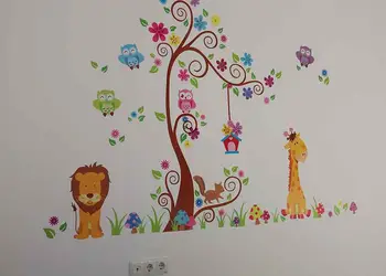 sticker copii copacul prieteniei