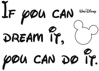 sticker copii disney you can do it komar