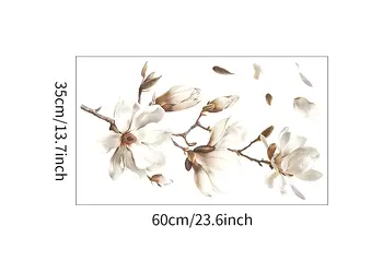 sticker creanga magnolie crem