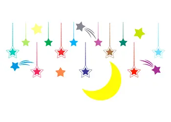 sticker decor stelute