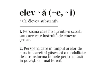 sticker educational definitia elevului dex scoli gradinite s01