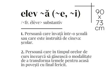 sticker educational definitia elevului dex scoli gradinite s01