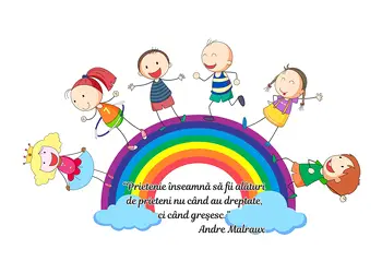 sticker educativ prietenie