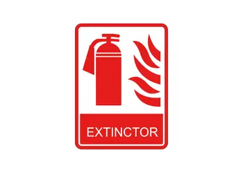 sticker extinctor stingator 1
