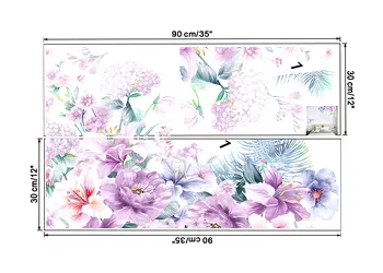 sticker flori lila folina