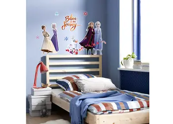 sticker frozen 2 komar believe in the journey