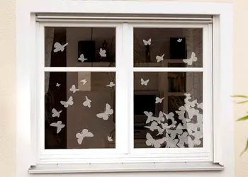 sticker geam fluturi