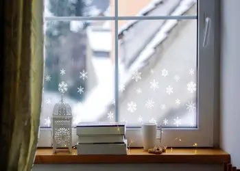 sticker geam static fulgi