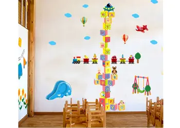 sticker metru copii cuburi colorate